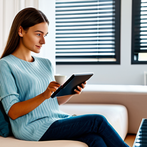 스마트 홈의 사용자 경험 향상 방안 - Centralized Smart Home Control**

A bright, modern Italian apartment living room, featuring a stylis...