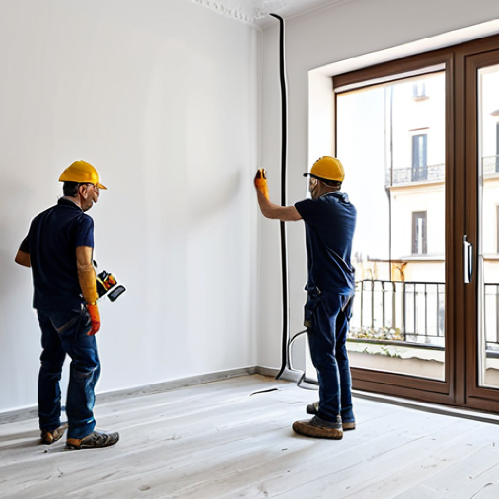 주택 시장의 변동과 혁신 전략 - Modern Apartment Renovation**

"A bright and airy apartment in Milan undergoing renovation, fully cl...